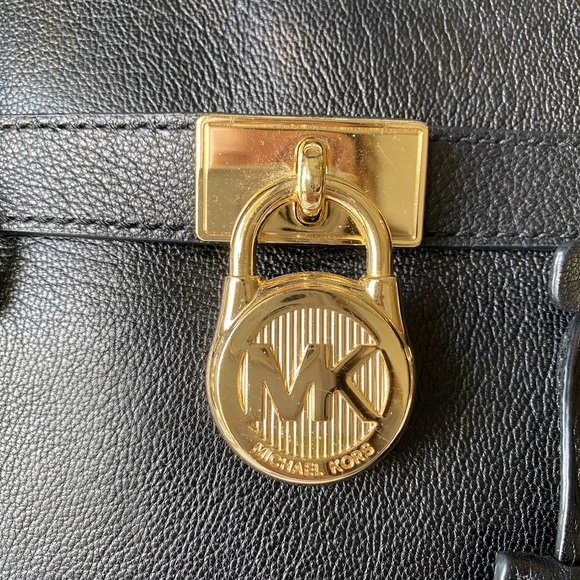 Michael Kors Black Leather Handbag - Picture 2 of 5